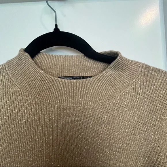 Tan/Gold Cahmere Sweater-Vinyard Vine - Picture 8 of 10